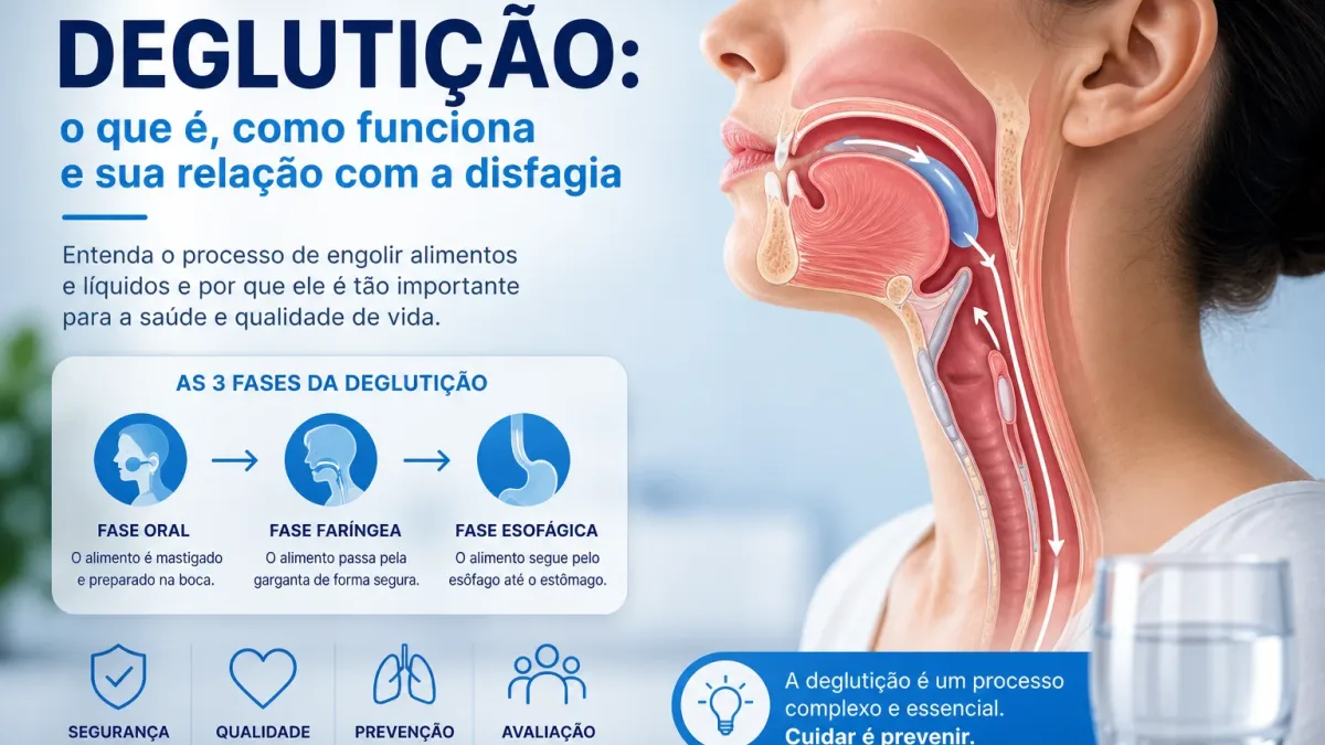Explanation of the swallowing process and signs of swallowing difficulty