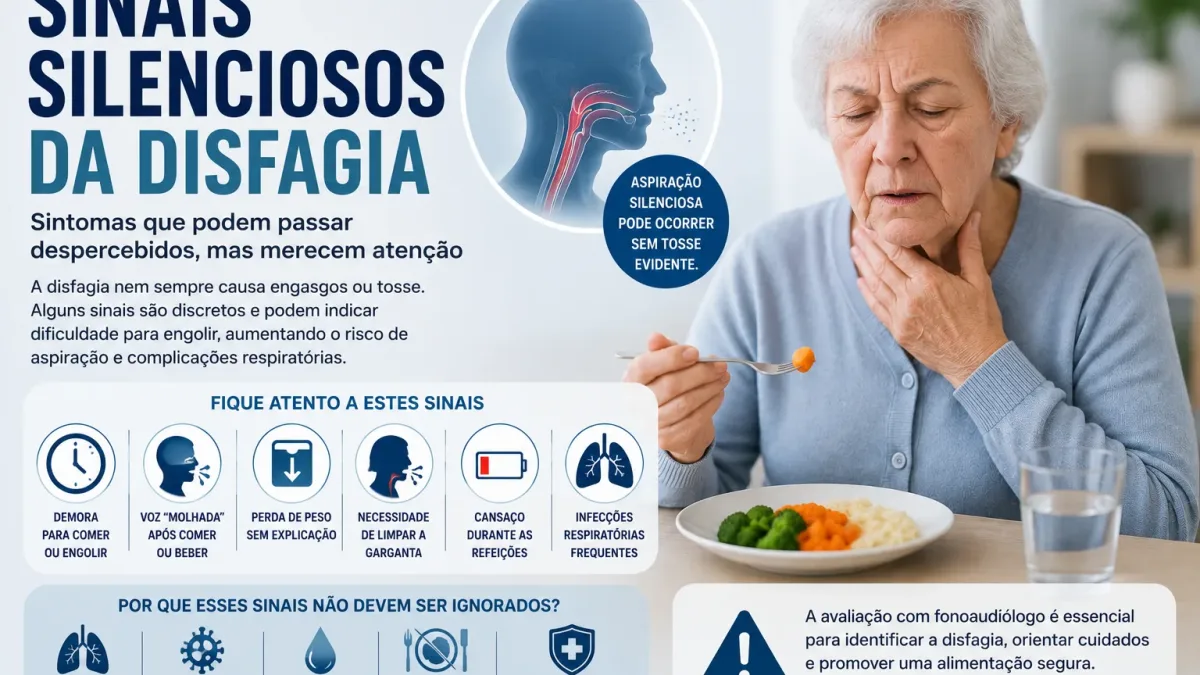 Sensação de comida parada na garganta e dificuldade para engolir